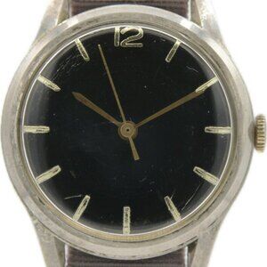 Vintage Gulf Mystery Gulf Dial Optical Illusion Men's Mechanical Wristwatch